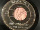 Rare Cajun 45 - Pee Wee Broussard - Khoury’s 720 - New Iberia Stomp