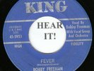 Bobby Freeman POPCORN R&B 45 (King 5953) Fever / What Can I Do   VG+