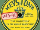 CHARIOTEERS S'posin' / I'm the World's Biggest Fool 78rpm Keystone 1952 doo-wop