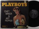 CHET BAKER & ART PEPPER Playboys WORLD PACIFIC LP mono