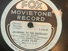Fox Movietone 123 CLIFF EDWARDS/ ALICE FAYE    