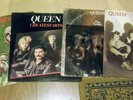 Queens Greatest Hits, News of the World, The Game + The Works, 12in Vinyl LPs.