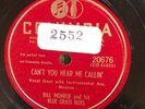 Columbia 20676 Bill Monroe Bluegrass Boys LONESOME ROAD 78 rpm E+ BLUEGRASS