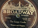 Broadway 8113  Wilmur Watts NIGHT EXPRESS 78 rpm  Country 1927 V++/E-