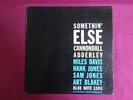 CANNONBALL ADDERLY MILES DAVIS SOMETHIN' ELSE BLUE NOTE  BLP 1595 WEST 61st