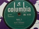 Cliff Richard : Move It - UK debut rare original 10