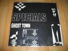 THE SPECIALS GHOST TOWN LTD ED # WHITE VINYL PATCH BADGE MADNESS 2-TONE TWO SKA
