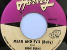 EDDIE BURNS Mean and Evil (Baby) JUMP BLUES ROCKER 45 *hear*