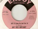 JAY DEE BRYANT Get It ENJOY  NORTHERN SOUL DEEP USA 45