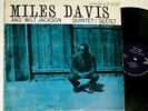 JAZZ LP-Miles Davis Milt Jackson Quintet/Sextet-Purple Label Mono-1950s-KRFX