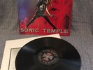 The Cult - SONIC TEMPLE vinyl - UK FIRST - NEAR MINT