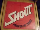 SHOUT Finger On The Trigger LP 1987 Heavy Metal Queesryche 33 1/3 (46002)