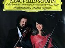 Johann Sebastian Bach - Mischa Maisky - Martha Argerich Cello-Sonaten Vinyl LP