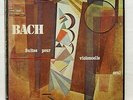 PIERRE FOURNIER - JS BACH the 6 suites for cello solo FESTIVAL 3xLPs box EX++