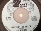 PAUL WILLIAMS - WALKIN THE TRACK / BACK TO BACK -- 7 ARTS RECORDS S 713. VG++