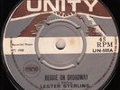 60s 70s Skinhead Reggae LESTER STERLING reggie on broadway 1968 UK 7