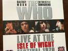 THE WHO LIVE AT THE ISLE OF WIGHT FESTIVAL 1970 - 3 LP GATEFOLD BLUE  VINYL
