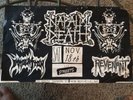 Napalm Death/ Immolation/ Revenant- Flyer 1990 Streets   Rare