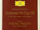 FERENC FRICSAY BEETHOVEN SYMPHONY NO.7 DGG 1961 RED STEREO TULIP SLPM 138757 NM