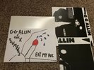 GG allin eat my fuc lp emf punk rare mint