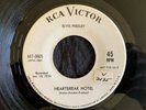Elvis Presley, RCA 447-0605, Heartbreak Hotel & I Was The One, Promo