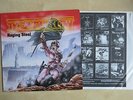 DEATHROW Raging Steel German orig vinyl LP with inner Noise International Mint