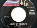 * BONNIE & TREASURES Home Of The Brave GIRL GROUP SOUL PHILLY Phi-Dan 45 Hear