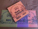 Box with 3 Lps Iron Maiden Kiss and Anthrax Monsters of Rock 1988 Modena Italy