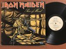Iron Maiden mexican 1983 LP PIece Of Mind gatefold EX+ Latin America