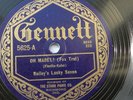 Bailey's Lucky Seven 78rpm single 10-inch Gennett Records  #5625  OH Mabel