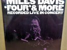 MILES DAVIS FOUR & MORE RECORDED LIVE OG UK STEREO CBS LP SBPG 62655 A3/B1