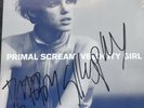 primal scream-velocity girl 7” Vinyl Signed By Bobby Gillespie New & Sealed