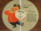 78 RPM Picture Disc Mercury Records Ken Curtis Rex Allen 6045 6049 Cartoon Eddie