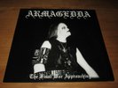 ARMAGEDDA The Final War Approaching LP Watain Gorgoroth Nargaroth Satyricon 