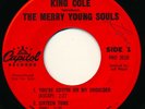 NAT KING COLE - THE MERRY YOUNG SOULS - PROMO - EP - SIXTEEN TONS  45 Record VG+