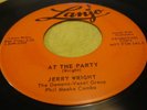 225...ROCKABILLY 45...JERRY WRIGHT...AT THE PARTY....LANJO...VG++