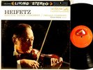 RCA SHADED DOG 1960 A2/A110s Sibelius HEIFETZ Violin Concerto HENDL LSC-2435 NM-