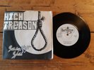HIGH TREASON ultra Rare UK NWOBHM 45 rpm 7''  ' Saturday Night Special ' VG+