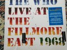 THE WHO - LIVE AT THE FILLMORE EAST 1968 3-LP SET NEW & SEALED PSYCH HARD ROCK +