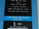 Sealed 2018 Ltd Ed 180g BLUE VINYL LP Wings Greatest with poster PAUL McCARTNEY