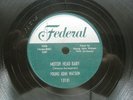 Young John Watson Motor Head Baby / .. (see pics) **Federal 12131 10