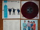 THE BEATLES Help   JAPAN Original Odeon LP RED WAX w/ OBI Photo OP-7387