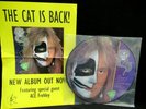 PETER CRISS BAD ATTITUDE '94 SWEDEN POST-KISS PIC DISC ACE FREHLEY w/POSTER MINT