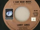 Larry Lurex I Can Hear Music/Going Back on Anthem-Freddie Mercury Strong VG+ 45