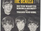 THE BEATLES - DO YOU WANT TO KNOW A SECRET (VEE JAY 587) VJ, PS, SLEEVE