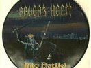 BROCAS HELM - INTO BATTLE LP PIC DISC 2008 PRESS HEAVY POWER METAL MAIDEN PRIEST