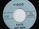 Northern Soul Popcorn 45 PATTI WALSH Rain VIRGO HEAR