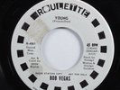 Popcorn Soul 45 BOB VEGAS Young ROULETTE VG+ promo HEAR