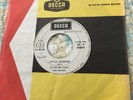 Rolling Stones 45 ITALY RARE jukebox white label:LITTLE QUEENIE/ LOVE IN VAIN