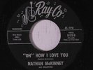 NATHAN MCKINNEY & GROUP: Oh How I Love You / Weep No More 45 Soul